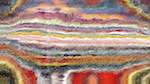 Eighth of 'reflets &mdash; paint action sequence &mdash; distress 1'.