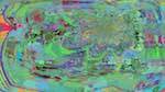 Seventh of 'reflets &mdash; msg &mdash; variations 1 d&ndash;new 6'.