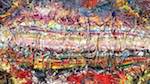 Fourth of 'reflets &mdash; paint action sequence &mdash; donna&rsquo;s paseq 1'.