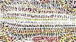 Third of 'reflets &mdash; paint action sequence &mdash; donna&rsquo;s paseq 2'.