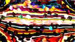 Sixth of 'reflets &mdash; paint action sequence &mdash; dharma pas volume 4 4'.
