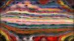 Seventh of 'reflets &mdash; paint action sequence &mdash; dharma pas volume 4 6'.