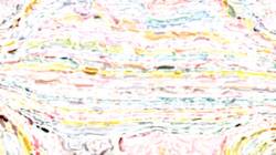 Fourth of 'reflets &mdash; paint synthesiser classic &mdash; 3.0 collection edge effects, sketches 3'.