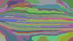 Second of 'reflets &mdash; paint action sequence &mdash; effects that process canvas'.