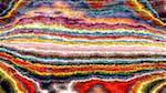Seventh of 'reflets &mdash; paint action sequence &mdash; effects that process canvas'.