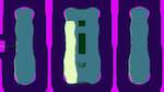 Seventh of 'reflets &mdash; msg &mdash; variations 1 f 1'.