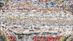 Fourth of 'reflets &mdash; paint synthesiser classic &mdash; 3.0 collection flakes 2'.