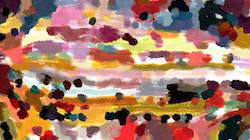 Seventh of 'reflets &mdash; paint synthesiser classic &mdash; 3.5 collection flat 1'.