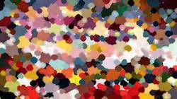 Second of 'reflets &mdash; paint synthesiser classic &mdash; 3.5 collection flat 3'.