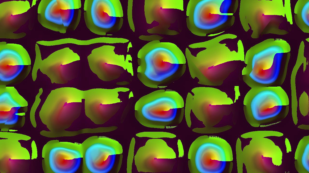 Image 'reflets &mdash; msg &mdash; abstract flat gridlike 2 7'.