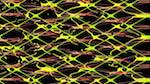 Sixth of 'reflets &mdash; msg &mdash; abstract flat gridlike 2'.