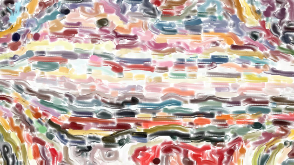Image 'reflets &mdash; paint synthesiser classic &mdash; 2.0 collection generative brush examples 2 1'.