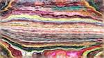 Sixth of 'reflets &mdash; paint action sequence &mdash; general 1'.