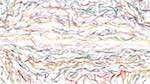 Eighth of 'reflets &mdash; paint action sequence &mdash; general 2'.