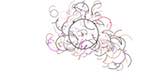 Fourth of 'reflets &mdash; paint action sequence &mdash; generative exp 1'.