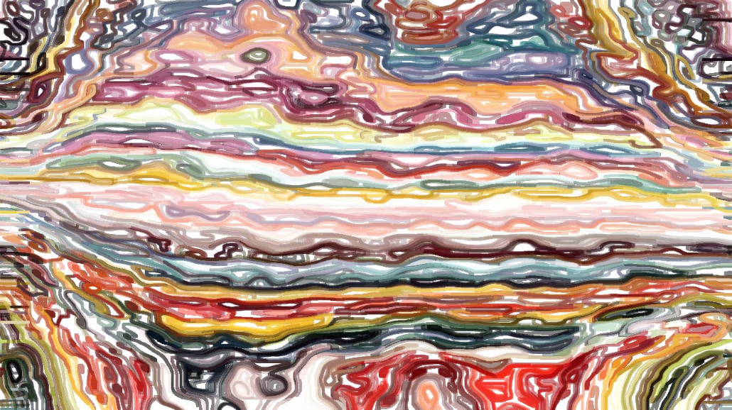 Image 'reflets &mdash; paint synthesiser classic &mdash; default geodesic 2 5'.