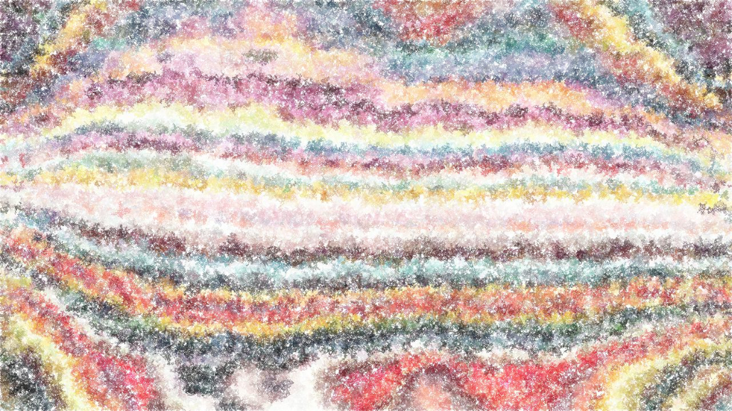 Image 'reflets &mdash; paint synthesiser classic &mdash; default geodesic 3 4'.