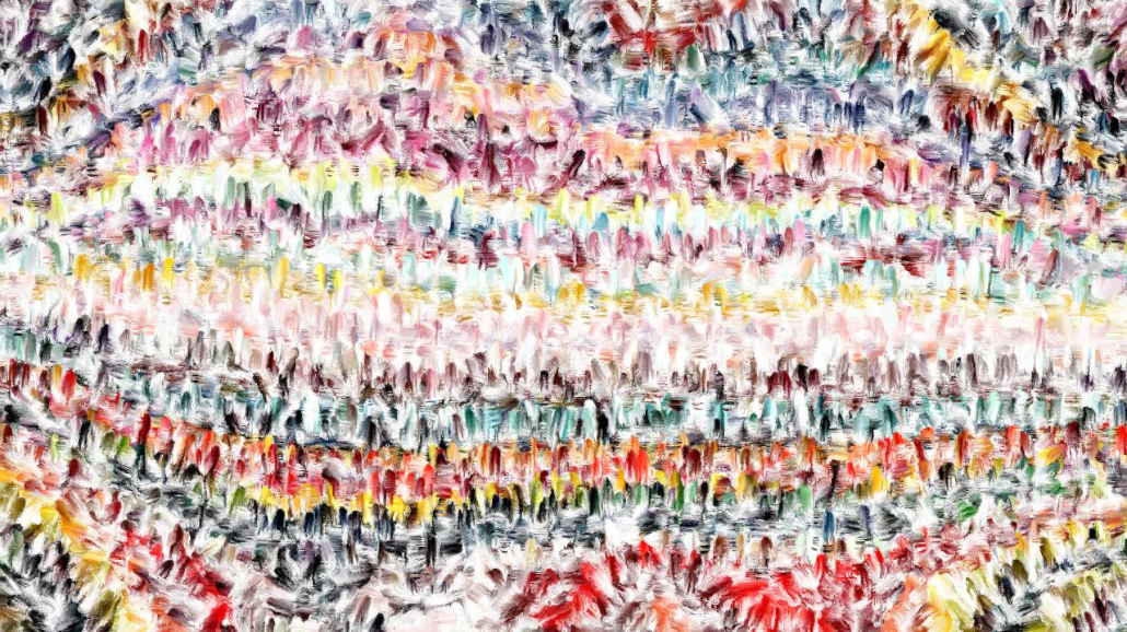 Image 'reflets &mdash; paint synthesiser classic &mdash; 3.5 collection gradient multinibs 3 2'.