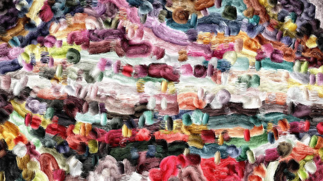 Image 'reflets &mdash; paint synthesiser classic &mdash; 3.5 collection gradient multinibs 5 2'.