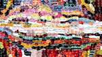 Fifth of 'reflets &mdash; paint action sequence &mdash; graffiti styles 3'.