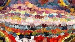 Second of 'reflets &mdash; paint synthesiser classic &mdash; 3.5 collection geo src brushes 6'.