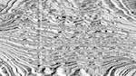 Seventh of 'reflets &mdash; msg &mdash; processing effects 0 head abstraction 2'.