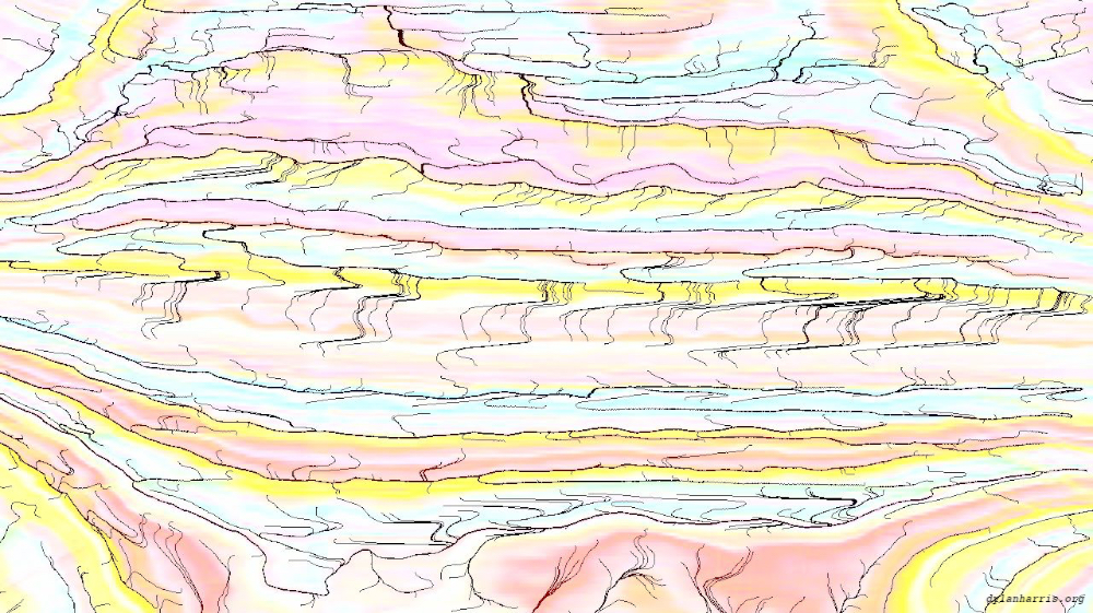 Image 'reflets &mdash; msg &mdash; variations 0 head abstraction 2 5'.