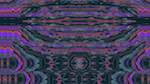 Sixth of 'reflets &mdash; msg &mdash; variations 0 head abstraction 7'.