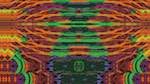 Fifth of 'reflets &mdash; msg &mdash; variations 0 head abstraction 8'.