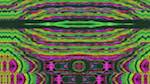 Sixth of 'reflets &mdash; msg &mdash; variations 0 head abstraction 8'.