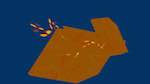 Second of 'reflets &mdash; msg &mdash; variations 1 ifs proc 3'.