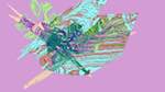 Sixth of 'reflets &mdash; msg &mdash; variations 1 ifs proc 5'.