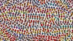 Second of 'reflets &mdash; paint synthesiser classic &mdash; 2.0 collection image brush 1'.