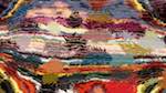 Seventh of 'reflets &mdash; paint action sequence &mdash; iterative processes 1'.