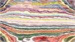 Fourth of 'reflets &mdash; paint action sequence &mdash; iterative processes 2'.