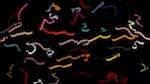 Second of 'reflets &mdash; paint action sequence &mdash; iterative processes 4'.