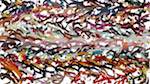 Second of 'reflets &mdash; paint action sequence &mdash; iterative processes 5'.