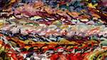 Third of 'reflets &mdash; paint action sequence &mdash; iterative processes 5'.