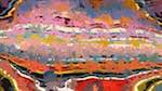 Seventh of 'reflets &mdash; paint action sequence &mdash; iterative processes 5'.
