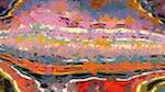 First of 'reflets &mdash; paint action sequence &mdash; iterative processes 6'.