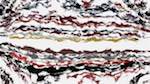 Fourth of 'reflets &mdash; paint action sequence &mdash; iterative processes 6'.
