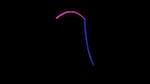 Second of 'reflets &mdash; paint action sequence &mdash; loop action tests 2'.