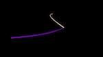 Sixth of 'reflets &mdash; paint action sequence &mdash; loop action tests 2'.