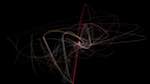 Second of 'reflets &mdash; paint action sequence &mdash; loop action tests 5'.