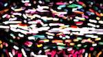 Sixth of 'reflets &mdash; paint action sequence &mdash; loop action tests 5'.