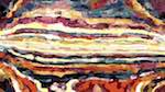 Sixth of 'reflets &mdash; paint action sequence &mdash; litho ideas 3'.
