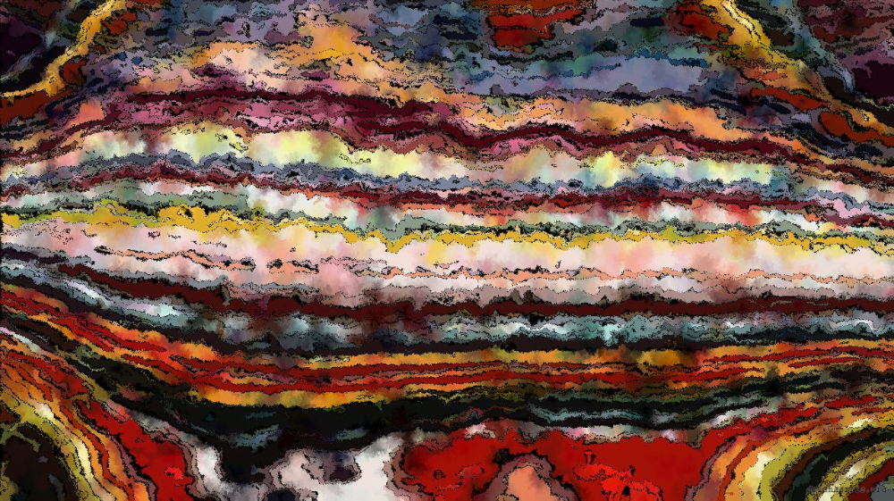 Image 'reflets &mdash; paint action sequence &mdash; more styles 3 3'.