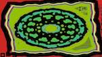 Third of 'reflets &mdash; msg &mdash; variations 1 motif boxes 1'.