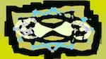 Fifth of 'reflets &mdash; msg &mdash; variations 1 motif boxes 4'.