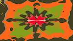 Seventh of 'reflets &mdash; msg &mdash; variations 1 motif boxes 4'.